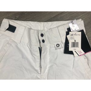 Women's Arctix Insulated White w/ Grey Trim Snow Pants Size Small